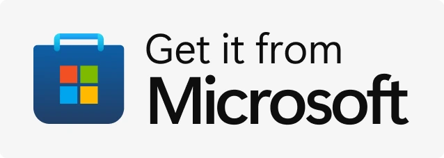 Get it on Microsoft Store
