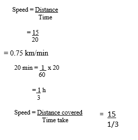 speed calculation