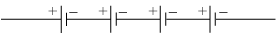 Electric cells having 2V - 2