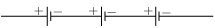 Electric cells having 2V